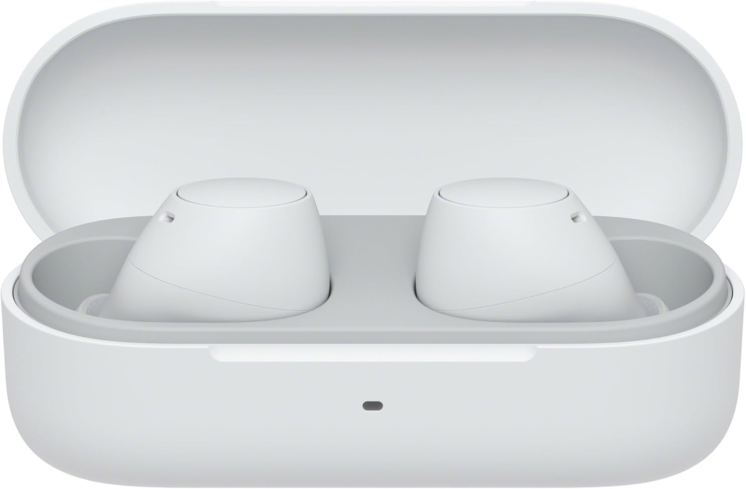 Sony WF-C510 Truly Wireless Earbuds, 22 hours battery life, Clearer hands-free calling, Multipoint Connection, Ambient Sound Mode, IPX4 Water Resistance, White, UAE Version - 1-Year warranty