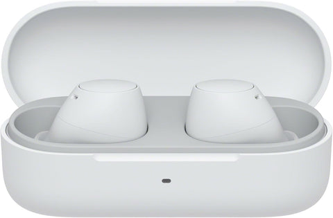 Sony WF-C510 Truly Wireless Earbuds, 22 hours battery life, Clearer hands-free calling, Multipoint Connection, Ambient Sound Mode, IPX4 Water Resistance, White, UAE Version - 1-Year warranty