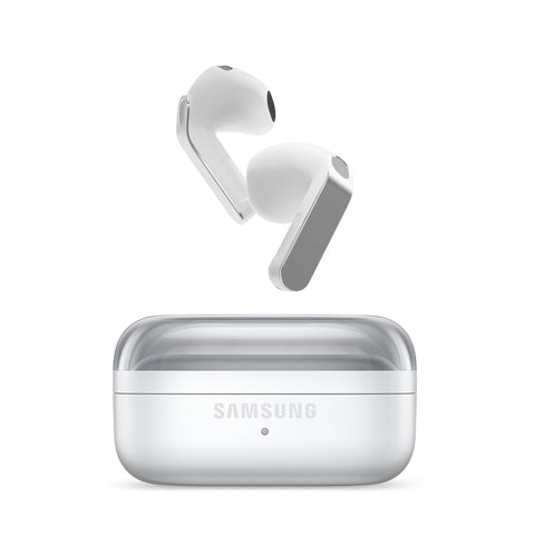 Samsung Galaxy Buds4 Pro, White, Real Metal Blade, 2-way Speaker & Dual Amp, Enhanced ANC, Adaptive Noise Control, Seamless Connection (UAE Version)