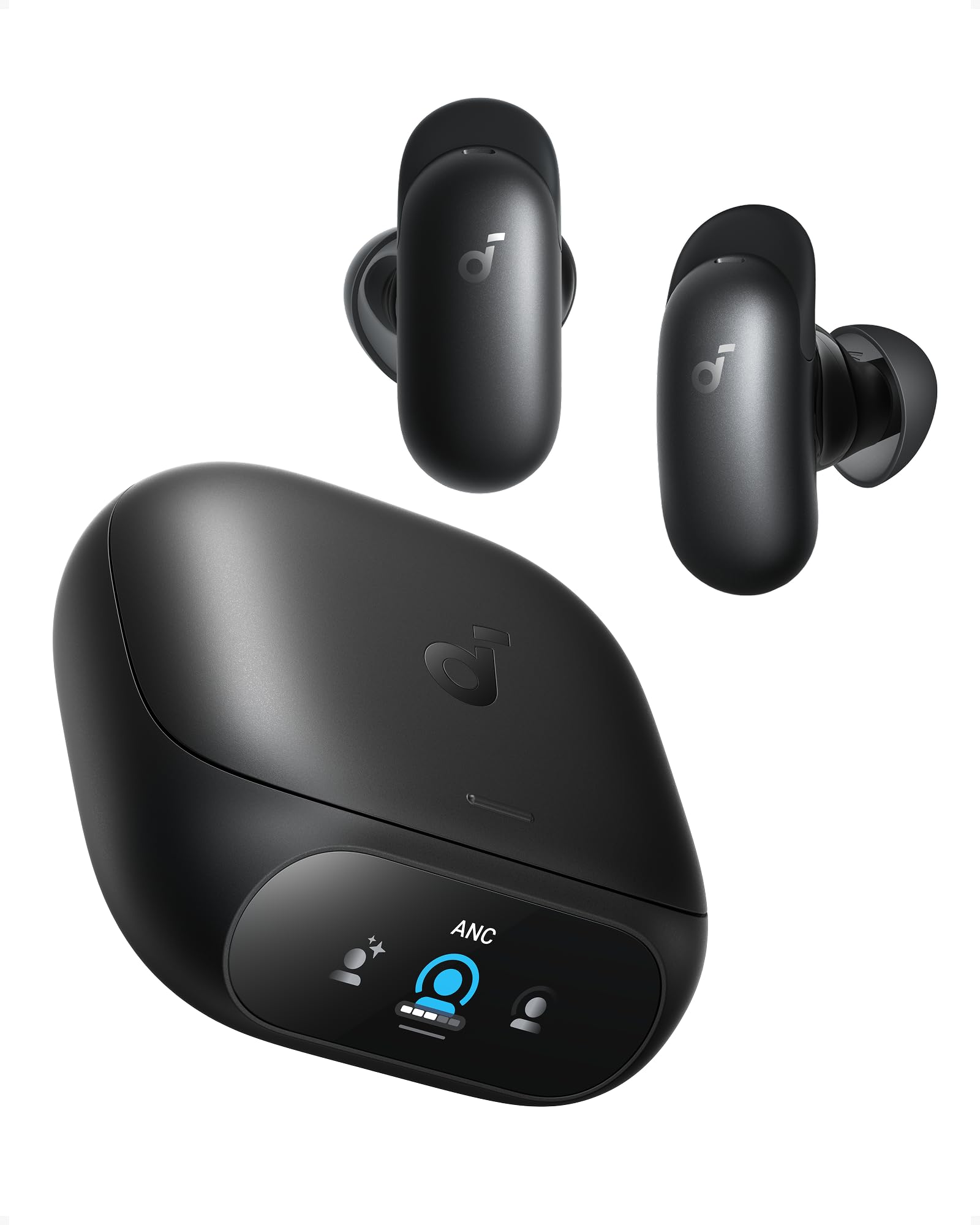 soundcore Anker Liberty 5 Pro Max Wireless Earbuds, AI Note-Taker(120 Free Mins/Mo, Membership for More) for in-Person Meetings, Whisper-Clear Calls, ANC, Smart Case, 5 Mins Charge = 4 Hrs Playtime