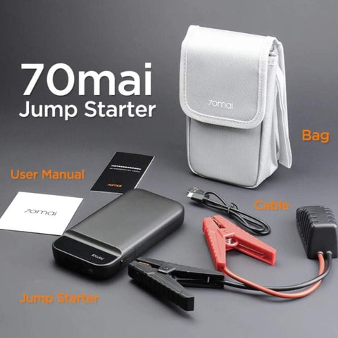 70mai Jump Starter, 600A Peak Current, 11100mAH, For Petrol Engines upto 4.0L and Diesel Engines upto 2.0L