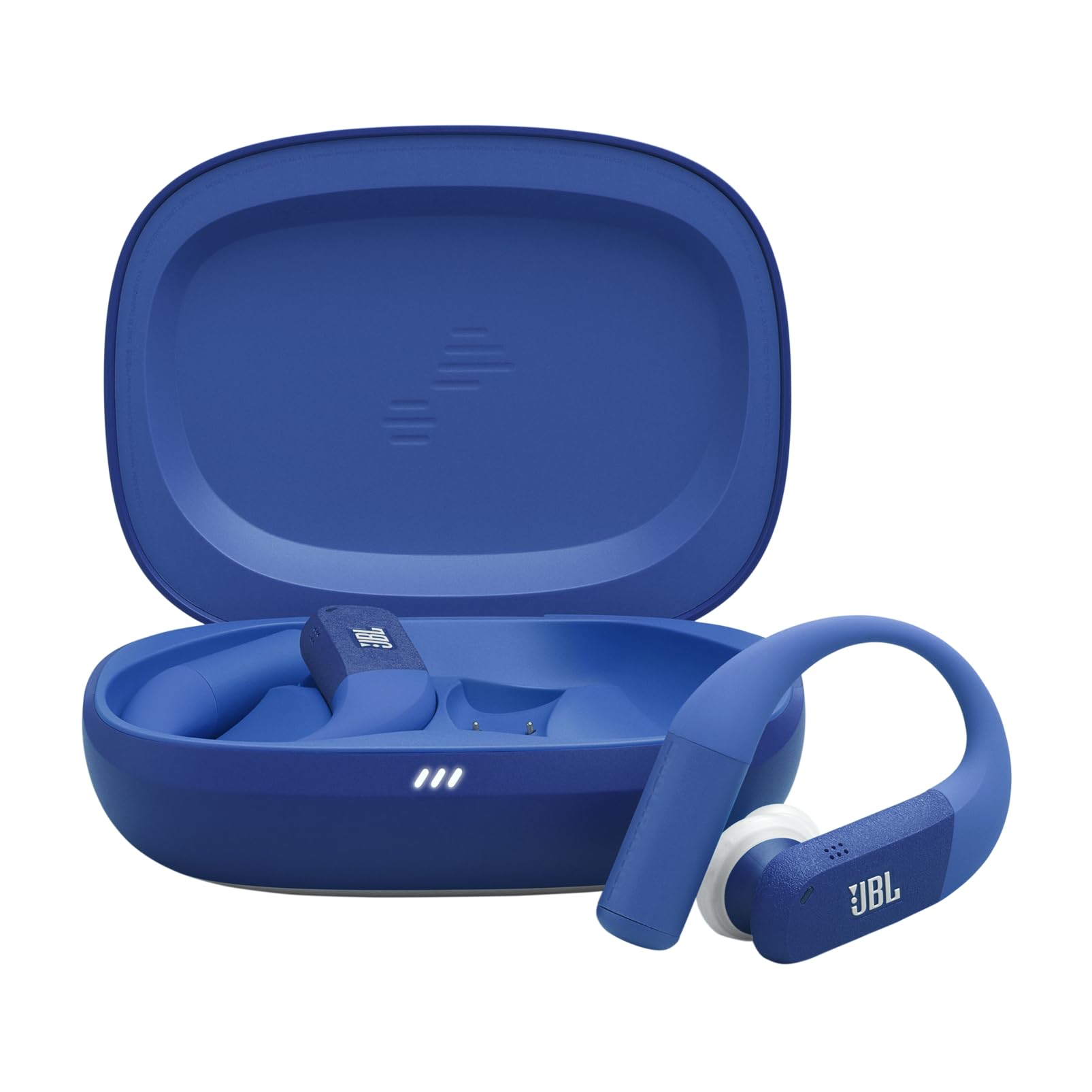 JBL Endurance Peak 3 Dust and Water Proof True Wireless Active Earbuds, JBL Pure Bass Sound, 50H Battery Hours, Ambient Aware & Talk Thru, 4-Mic Technology, Powerhook Design - White, JBLENDURPEAK3WT
