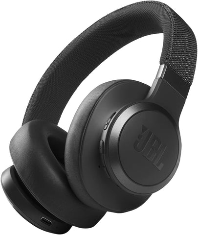 JBL LIVE 670NC Wireless On-Ear Headphones with True Adaptive Noise Cancelling