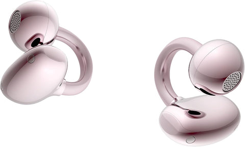 HONOR Choice Earbuds Clip 2 Pro, Open-Ear Wireless Earphones with Titanium Arch Bridge 2.0, 44-Hour Battery Life, 12mm Dual-Magnetic Drivers, Wireless Charging Support, IP54 Water Resistant, Rose Gold