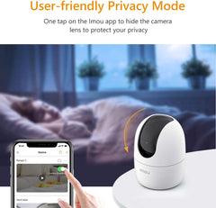 Imou 2K Camera for Home, 360° Security Camera, WIFI Camera Indoor, HD Baby Monitor, CCTV Camera for Home Wireless, Surveillance Camera with Human Detection, Smart Motion Tracking, Two-Way Talk, Alexa