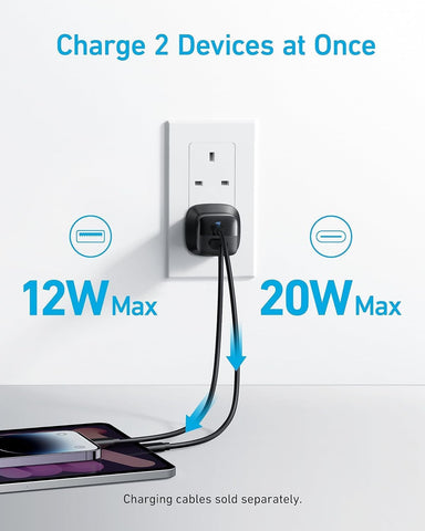 Anker 323 Charger Black 33W