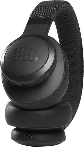 JBL LIVE 670NC Wireless On-Ear Headphones with True Adaptive Noise Cancelling