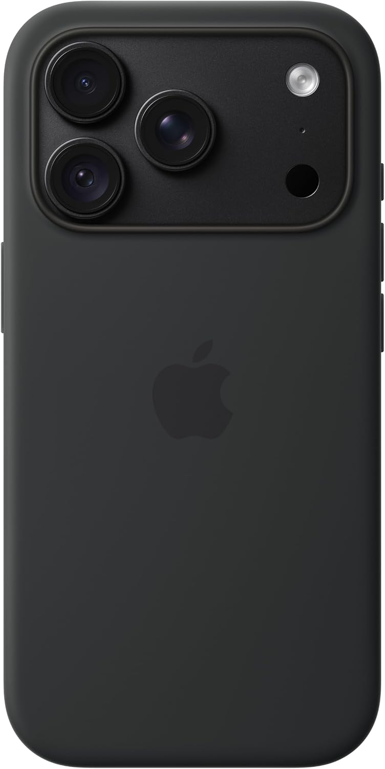 Apple iPhone 18 Pro Silicone Case with MagSafe – Black ​​​​​​​