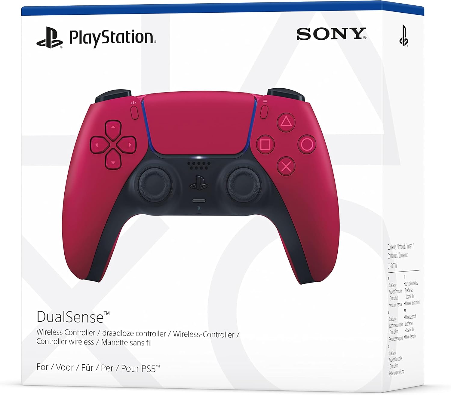 PlayStation 5 DualSense Wireless Controller - Cosmic Red