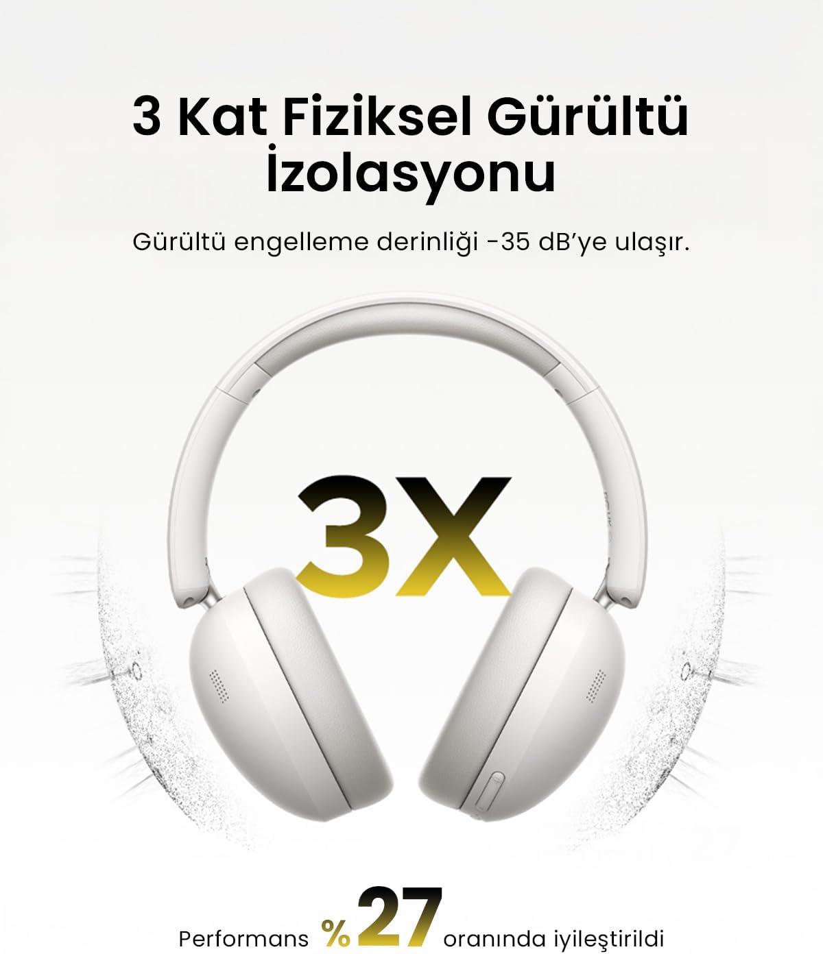 UGreen Hitune Max2 headphones White