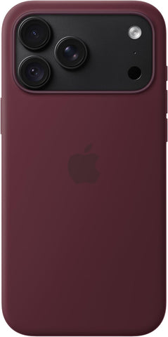 Apple iPhone 18 Pro Max Silicone Case with MagSafe – Burgundy ​​​​​​​