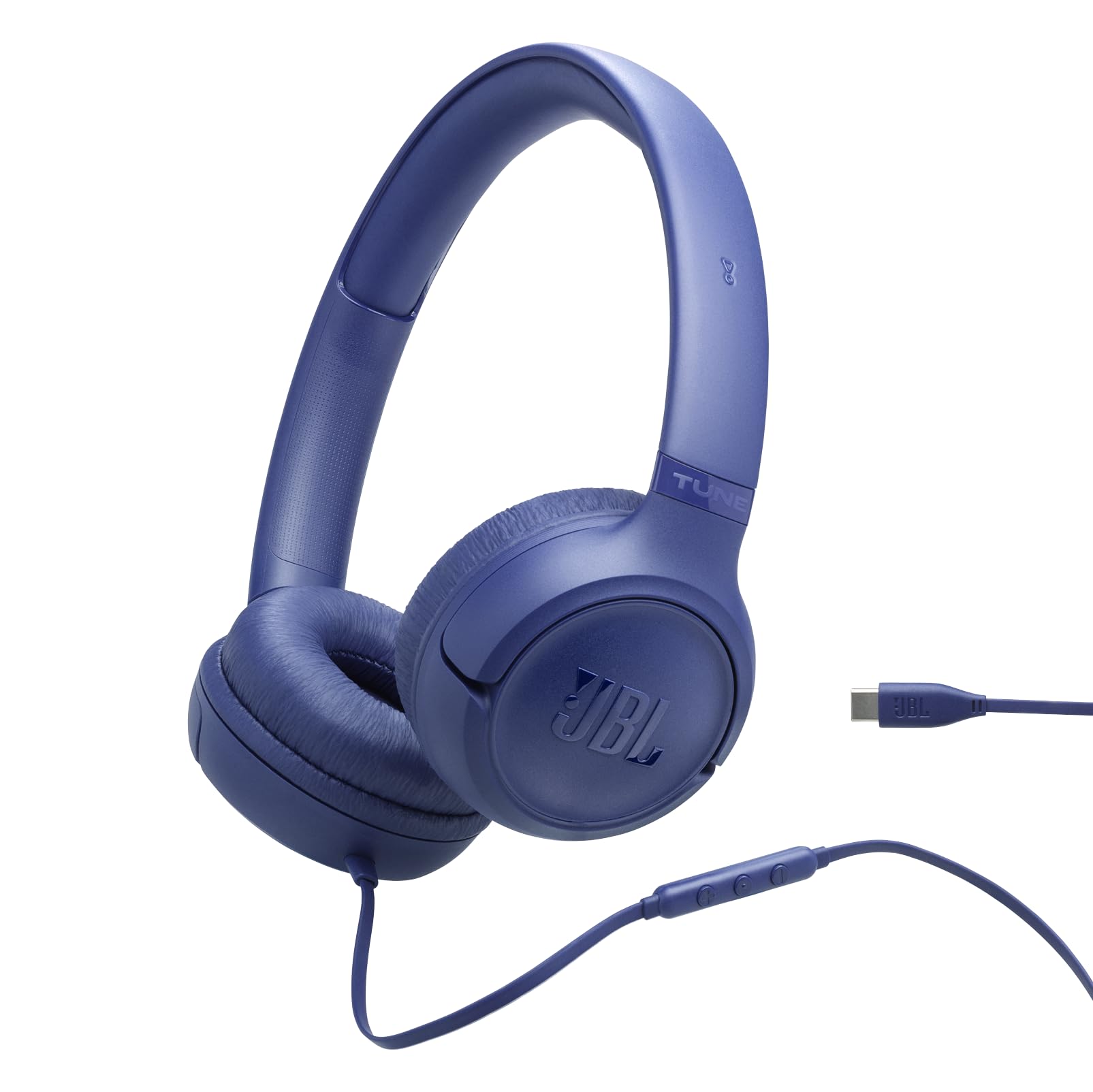 JBL Tune 520BT Wireless On-Ear Headphones, Pure Bass Sound, 57H Battery with Speed Charge, Hands-Free Call + Voice Aware, Multi-Point Connection, Lightweight and Foldable - Black, JBLT520BTBLKEU