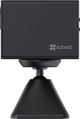 EZVIZ 4G LTE Indoor Surveillance Camera with SIM Card Slot, 2K Battery Camera Without WiFi, Person Detection, AOV Mode, 2-Way Audio, Compatible with Alexa/Google, SD Card Max. 512 GB, CB2 4G Black