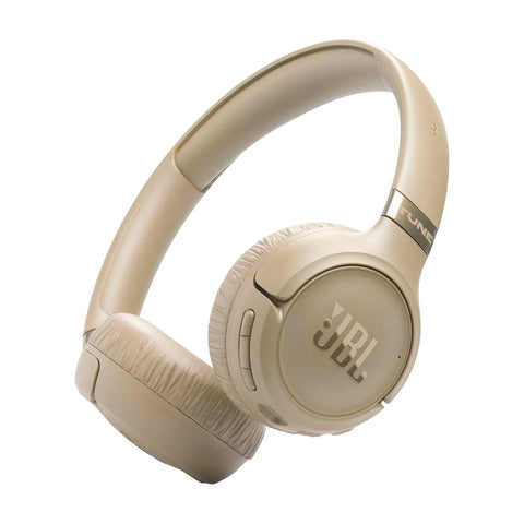 JBL Tune 520BT Wireless On-Ear Headphones, Pure Bass Sound, 57H Battery with Speed Charge, Hands-Free Call + Voice Aware, Multi-Point Connection, Lightweight and Foldable - Black, JBLT520BTBLKEU