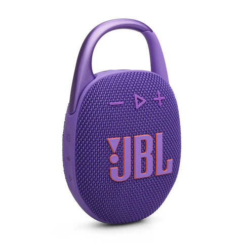 JBL [Upgraded] Clip 5 Ultra-portable waterproof speaker with AURACAST, Powerful Audio, Dustproof, Wireless Bluetooth Streaming, 12 Hours of Playtime, Pink