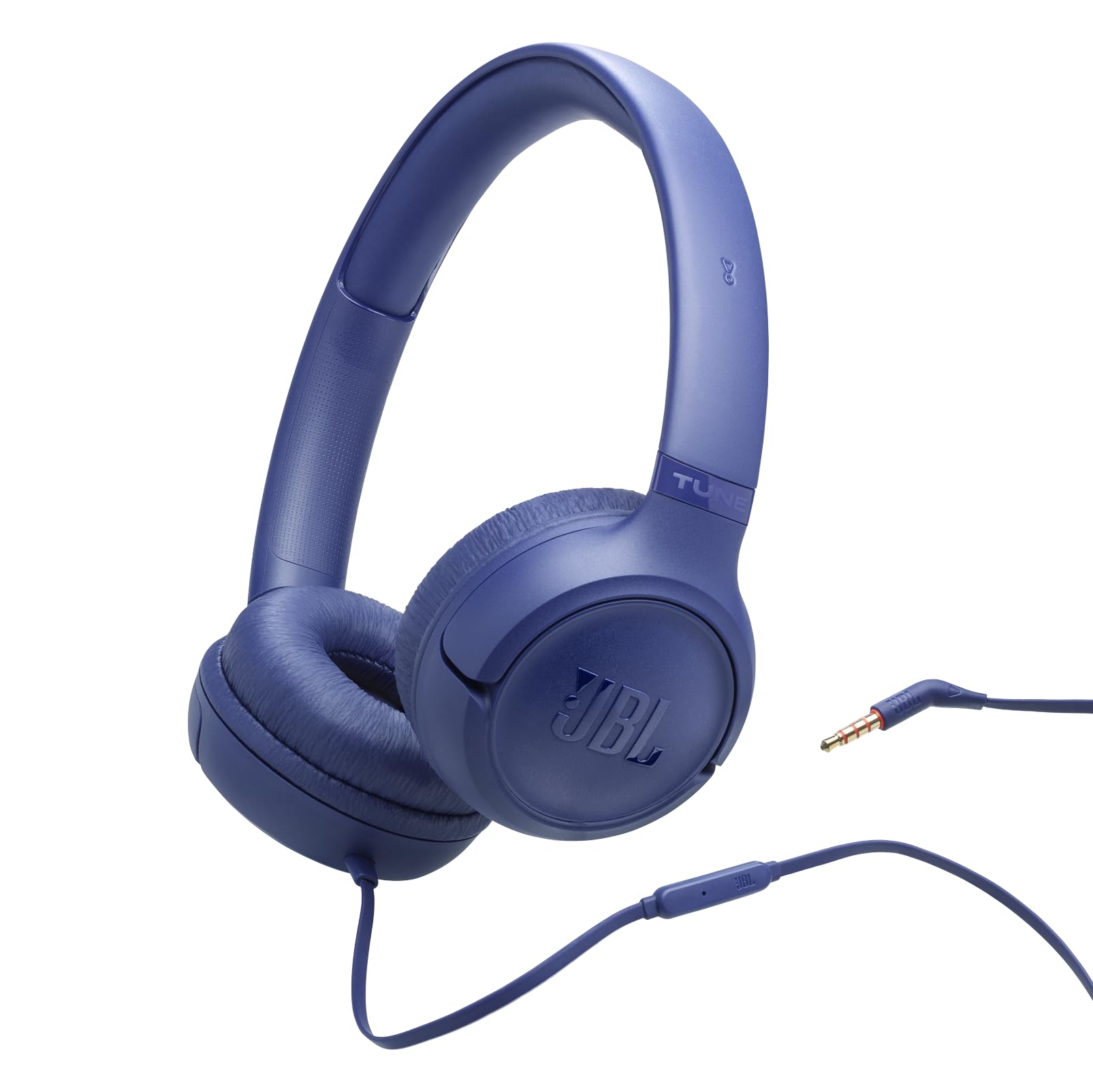 JBL Tune 520BT Wireless On-Ear Headphones, Pure Bass Sound, 57H Battery with Speed Charge, Hands-Free Call + Voice Aware, Multi-Point Connection, Lightweight and Foldable - Black, JBLT520BTBLKEU
