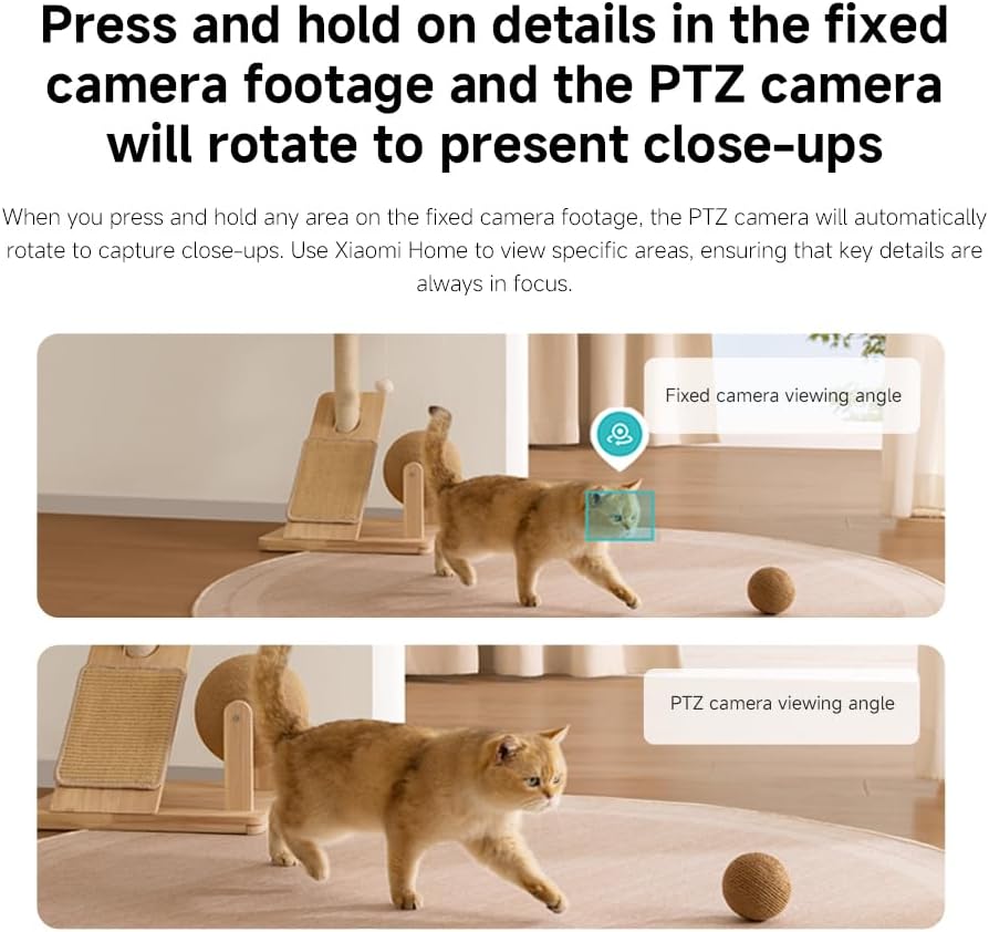 Xiaomi Smart Camera C500 Dual | 4MP+4MP | 360° Coverage | AI Human Detection | Two-Way Audio | Pet Detection | Mi Home App