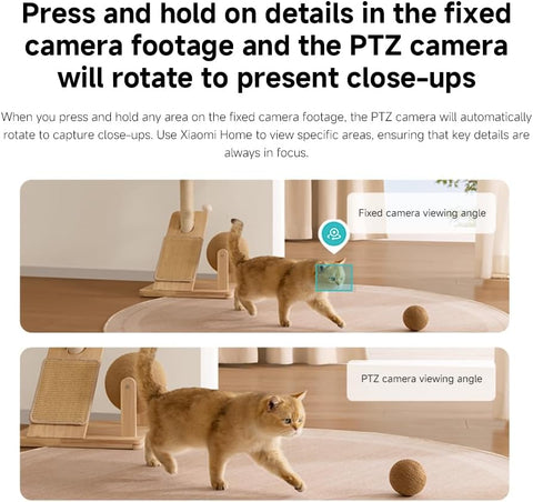 Xiaomi Smart Camera C500 Dual | 4MP+4MP | 360° Coverage | AI Human Detection | Two-Way Audio | Pet Detection | Mi Home App