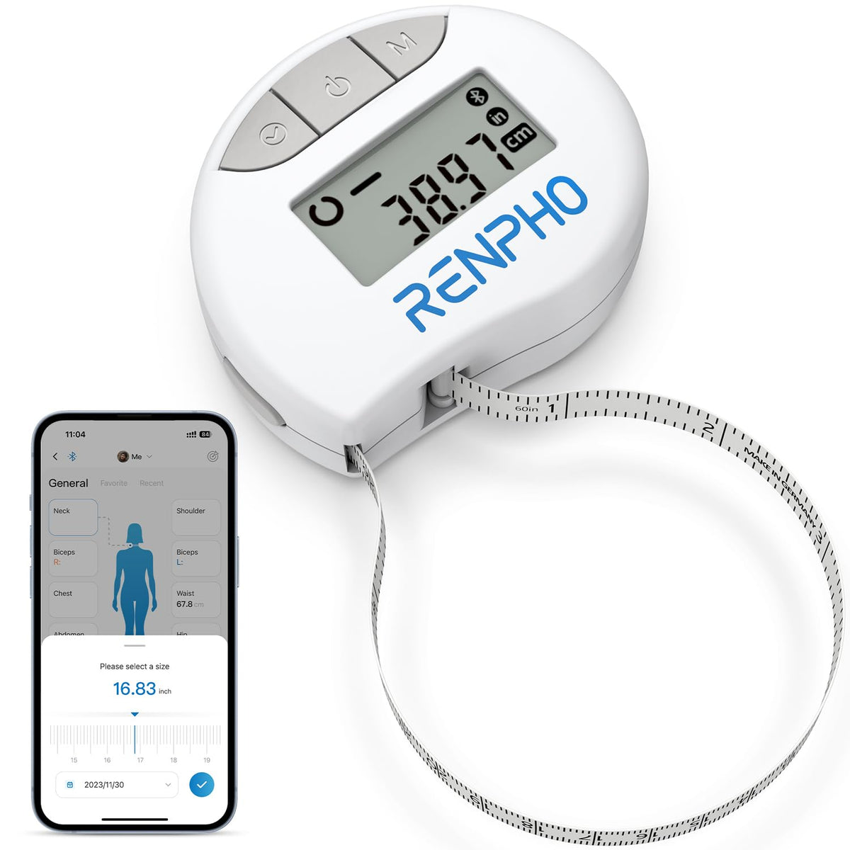 RENPHO Smart Body Tape with App