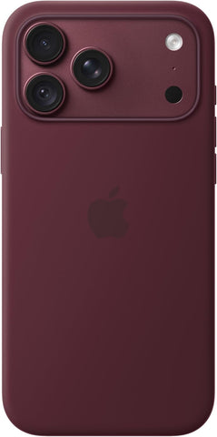 Apple iPhone 18 Pro Max Silicone Case with MagSafe – Burgundy ​​​​​​​