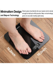 RENPHO RENPHO Digital Bathroom Scales for Body Weight-BG260R-BK-N | Best Price UAE | Dubai, Abu Dhabi