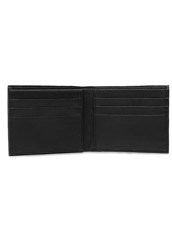 Inahom Inahom Bi-Fold Organised Wallet Flat Nappa Genuine and Smooth Leather Upper IM2021XDA0001-001-Black