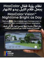 eufy Security eufyCam S3 Pro 2-Cam Kit Solar Security Camera Outdoor Wireless with Solar Panel, Colour Night Vision, 4K, Forever Power 2.0, Face Recognition AI, Expandable Local Storage No Monthly Fee