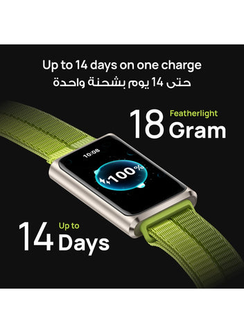 Band 11 Pro Smart Watch, Enhanced Sleep Tracking, Health & GNSS Position Fitness Tracker, Up to 14-day Battery Life, Ultra-Slim & Comfort Wear, Compatible with iOS & Android, Blue