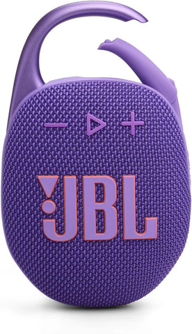 JBL Clip 4 Portable Bluetooth Speaker, 10H Battery, White, JBLCLIP4WHT