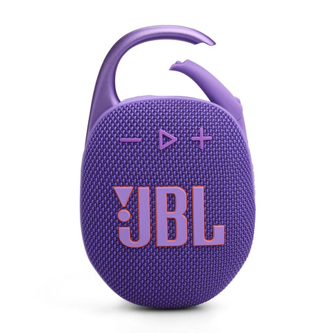 JBL [Upgraded] Clip 5 Ultra-portable waterproof speaker with AURACAST, Powerful Audio, Dustproof, Wireless Bluetooth Streaming, 12 Hours of Playtime, Pink