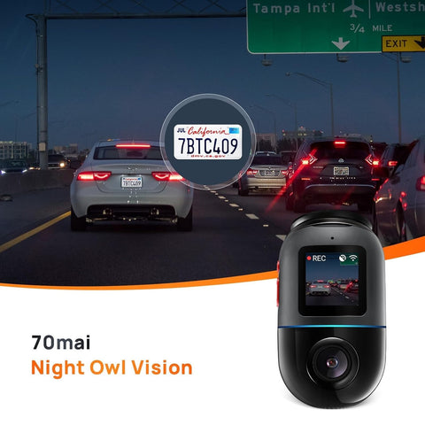 70mai Omni 360° Dashcam with AI and GPS