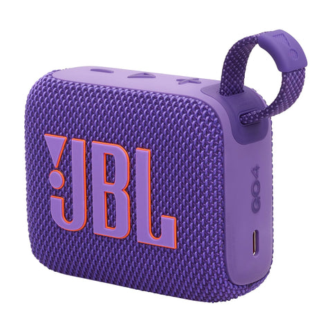 JBL GO 4 – Ultra-Portable Bluetooth Speaker with AURACAST, Powerful Sound, 15H Playtime & Sleek Design, JBLGO4BLK, Black