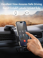 UGREEN Car Phone Holder Car Mount for Dashboard & Windscreen, Mobile Phone Holder, 360 Degree Rotatable Super Stable, Fit for iPhone 16/15/14/13, Samsung Galaxy S25/24/23/S22