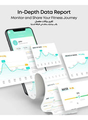 eufy Smart Scale P2 Pro Weight Scale With Wi-Fi Bluetooth 16 Measurements Including Heart Rate Body Fat Bmi Muscle And Bone Mass 3D Virtual Body Mode 50 G/0.1 Lb | Best Price UAE | Dubai, Abu Dhabi