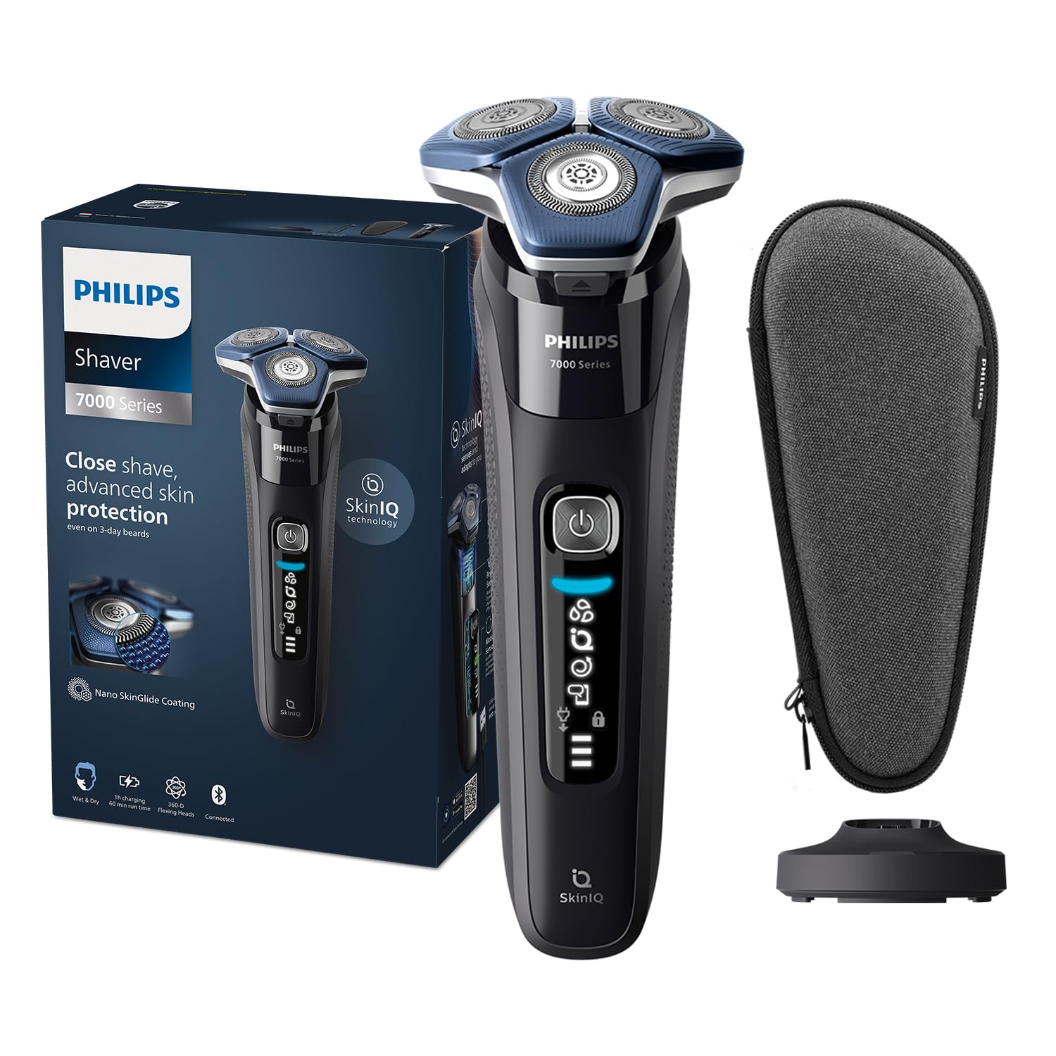 Philips Shaver 1000 Series Wet & Dry Electric Shaver S1151/00, 2 Years Warranty