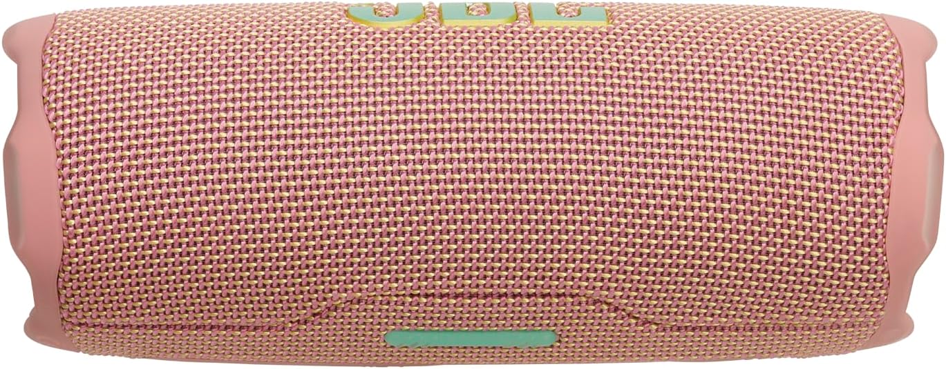 JBL Flip 7 - JBL Pro Sound with AI Sound Boost, up to 16 hours of playtime, multi-speaker connection via Auracast, and waterproof, dustproof, drop-proof design for all adventures – Pink.