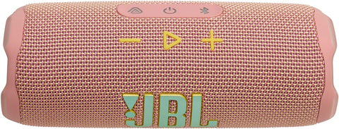 JBL Flip 7 - JBL Pro Sound with AI Sound Boost, up to 16 hours of playtime, multi-speaker connection via Auracast, and waterproof, dustproof, drop-proof design for all adventures – Pink.