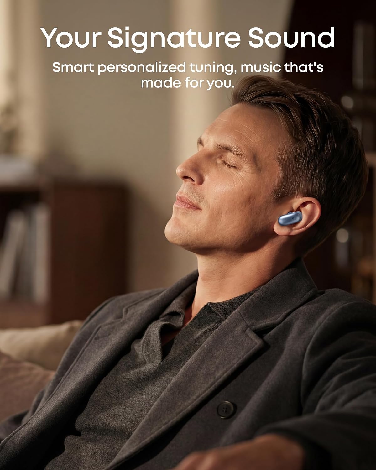 soundcore Liberty 5 Pro by Anker, Guinness World Records-Certified Call Quality, ANKER Thus™ AI Chip, Active Noise Cancelling Wireless Earbuds, Crystal-Clear Calls for Noisy Environments