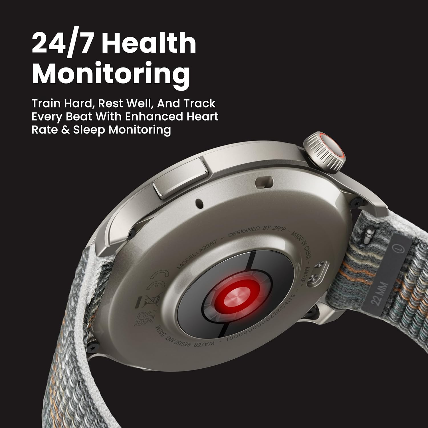 Amazfit Balance Smart Watch, AI Fitness Coach, Sleep & Health Tracker with Body Composition, GPS, Alexa Built-in, Bluetooth Calls, 14-Day Battery, 1.5" AMOLED Display, for Android/iPhone, Grey