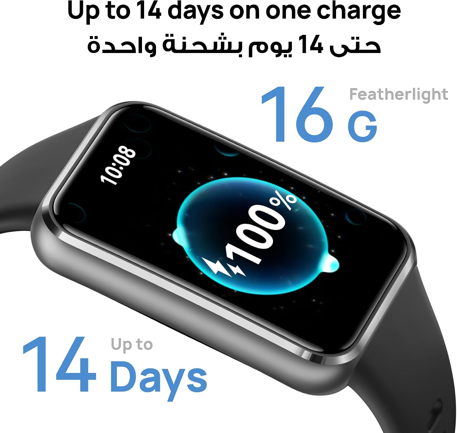 HUAWEI Band 11 Health and Fitness Tracker, Smart Watch, 24/7 Health Intelligence, HRV, Sleep Tracking, Stress Monitor, Emotional Wellbeing, Ultra-Slim, iOS & Android, Up to 14 Days Battery Life, Black