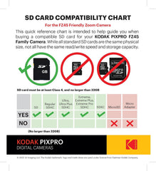 KODAK Compact Cameras - FZ45 RD - 4x CMOS - AA Batteries | 16MP Sensor, 2.7 LCD, Full HD 1080p Video, Uses 2×aa Batteries