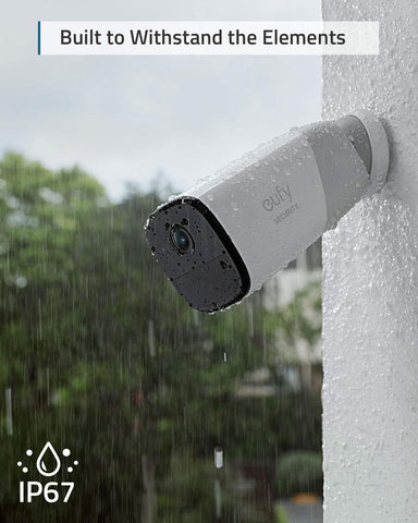 eufy Security, eufyCam 2 Pro Wireless Home Security Add-on Camera, 2K Resolution, Requires HomeBase 2, 365-Day Battery Life, HomeKit Compatibility, IP67 Weatherproof, Night Vision, No Monthly Fee