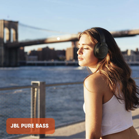 JBL JBLT760NCBLU, Standard, Wireless Headphones - Blue