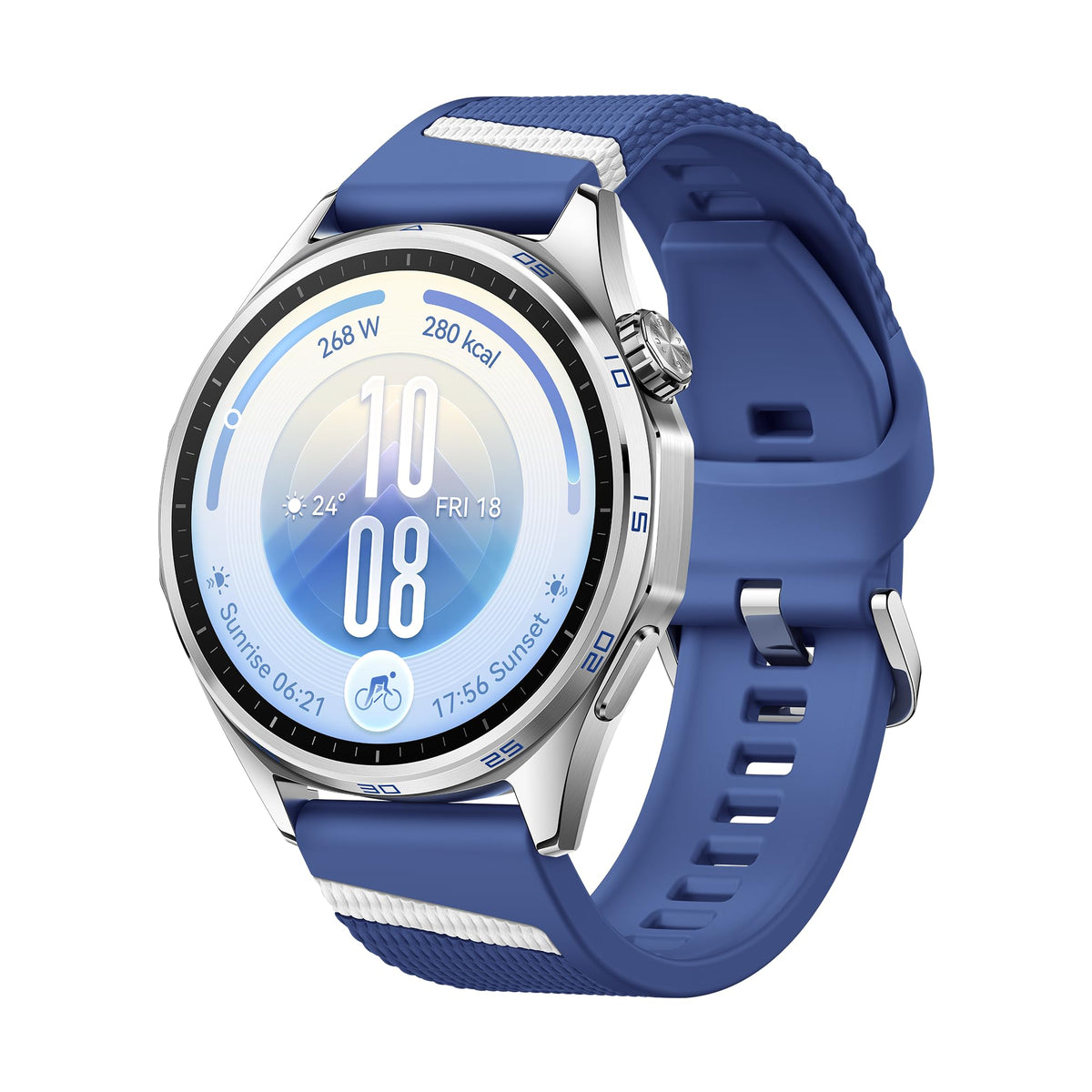 HUAWEI WATCH GT7 46mm Smart Watch, Upto 21 Days of Battery, iOS-Android Compatible, ECG, Heart Rate, 100+ Sports Modes, Physical Readiness Score, EasyCross Strap, Black+FOC, HuaweiCare+ (AZ Exclusive)