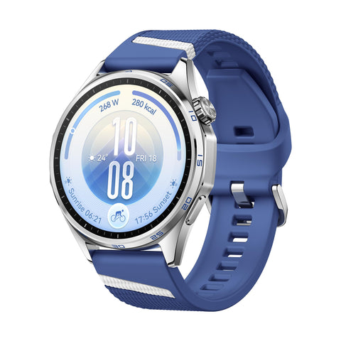 HUAWEI WATCH GT7 41mm Smart Watch, Upto 14 Days of Battery, iOS-Android Compatible, ECG, Heart Rate, 100+ Sports Modes, Physical Readiness Score, EasyCross Strap, Pink+FOC, HuaweiCare+ (AZ Exclusive)