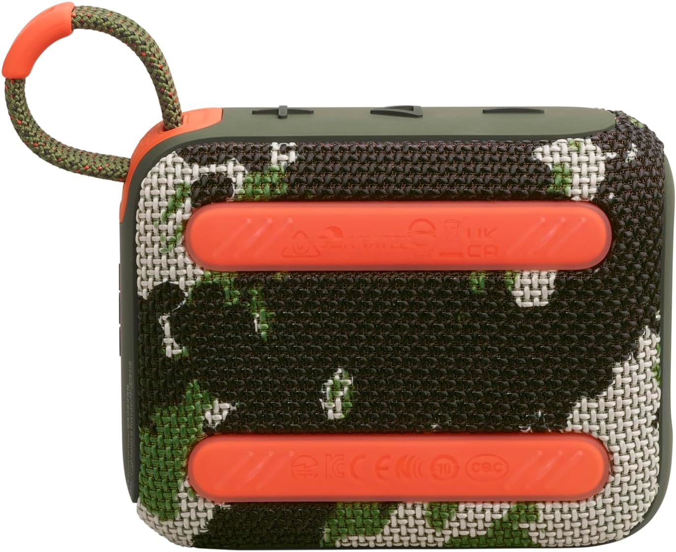 JBL GO 4 – Ultra-Portable Bluetooth Speaker with AURACAST, Powerful Sound, 7H Playtime & Sleek Design, JBLGO4SQUAD, Squad