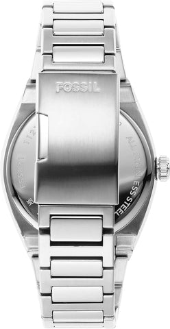 Fossil Everett Men's Watch with Stainless Steel or Leather Band