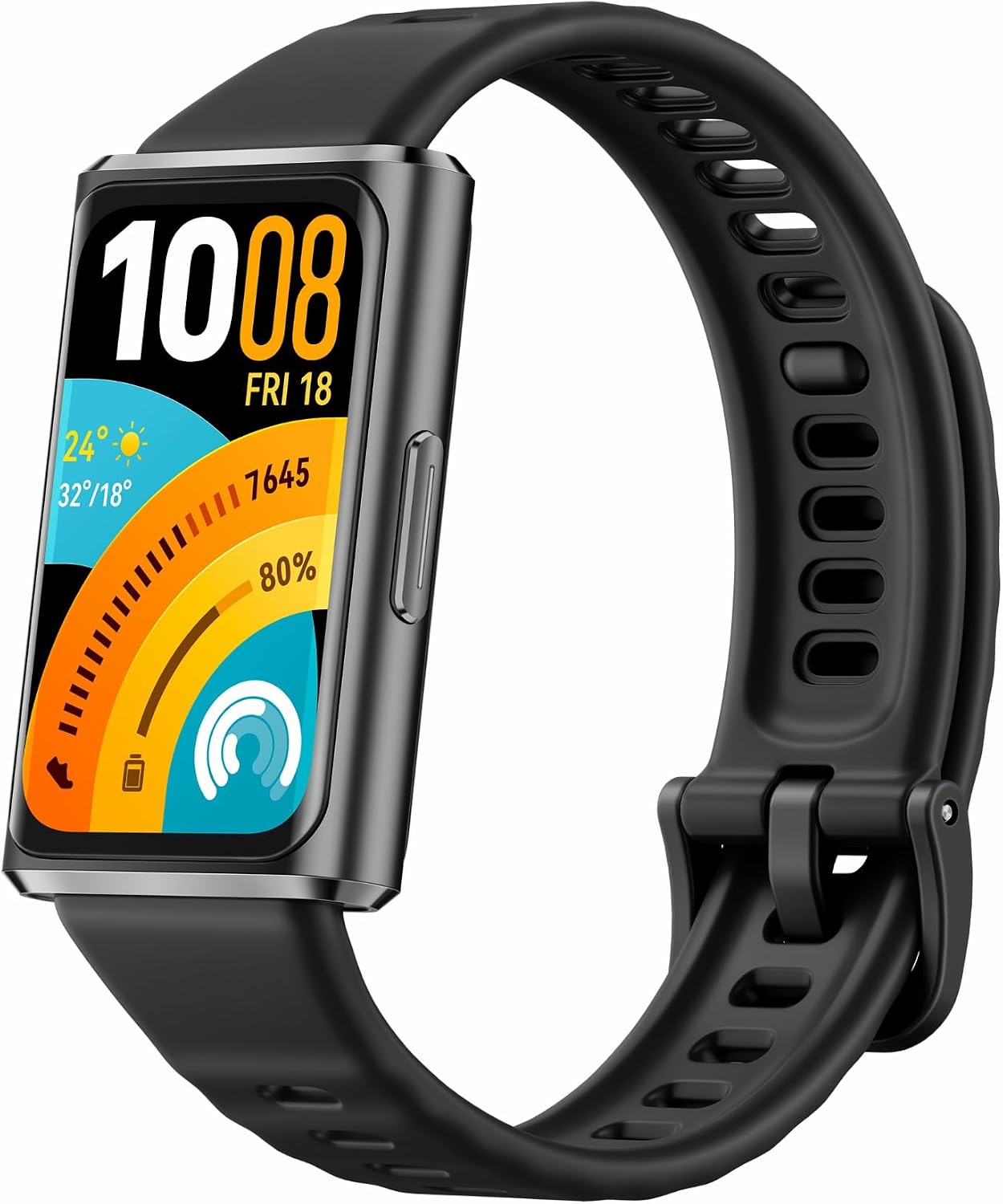 HUAWEI Band 11 PRO Smart Watch, AMOLED Display, Sleep & Stress monitoring Smart Watch, Upto 14 Days Battery, 50m Water Resistance, Precision Fitness & Health Tracker, Android&iOS compatible, Black