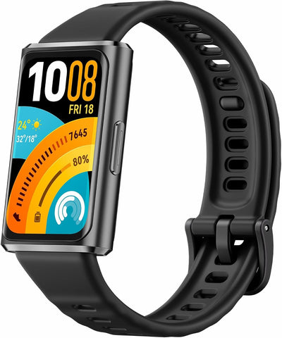 HUAWEI Band 11 PRO Smart Watch, AMOLED Display, Sleep & Stress monitoring Smart Watch, Upto 14 Days Battery, 50m Water Resistance, Precision Fitness & Health Tracker, Android&iOS compatible, Black