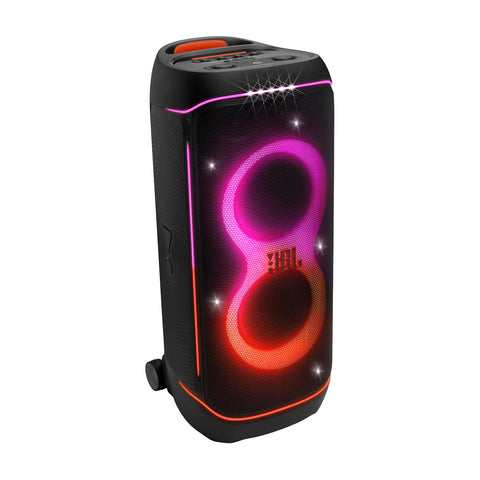 JBL Party Box Club 120 | Powerful Sound & Lightshow | Up to 12 Hours Playtime | AI Sound Boost | Multi-speaker connection by Auracast | Dual Mic & Guitar Inputs | JBLPBCLUB120UK, Black